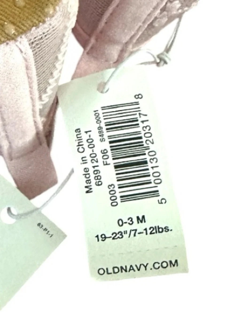 NWT Old navy Baby Embroidered Mesh Ballet Flats size 0-3 months
